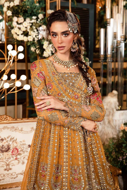 Maria B | Mbroidered Formals 24 | Organza Suit | BD-2907 - House Of Anaya