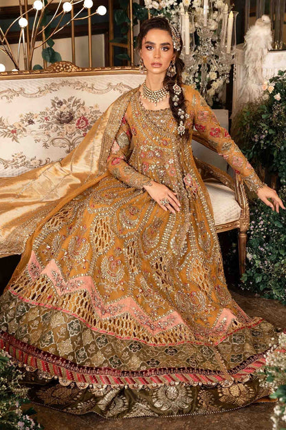 Maria B | Mbroidered Formals 24 | Organza Suit | BD-2907 - House Of Anaya