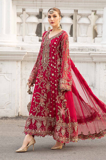 Maria B | Chiffon Formals 24 | Chiffon Suit | MPC-24-107 - House Of Anaya