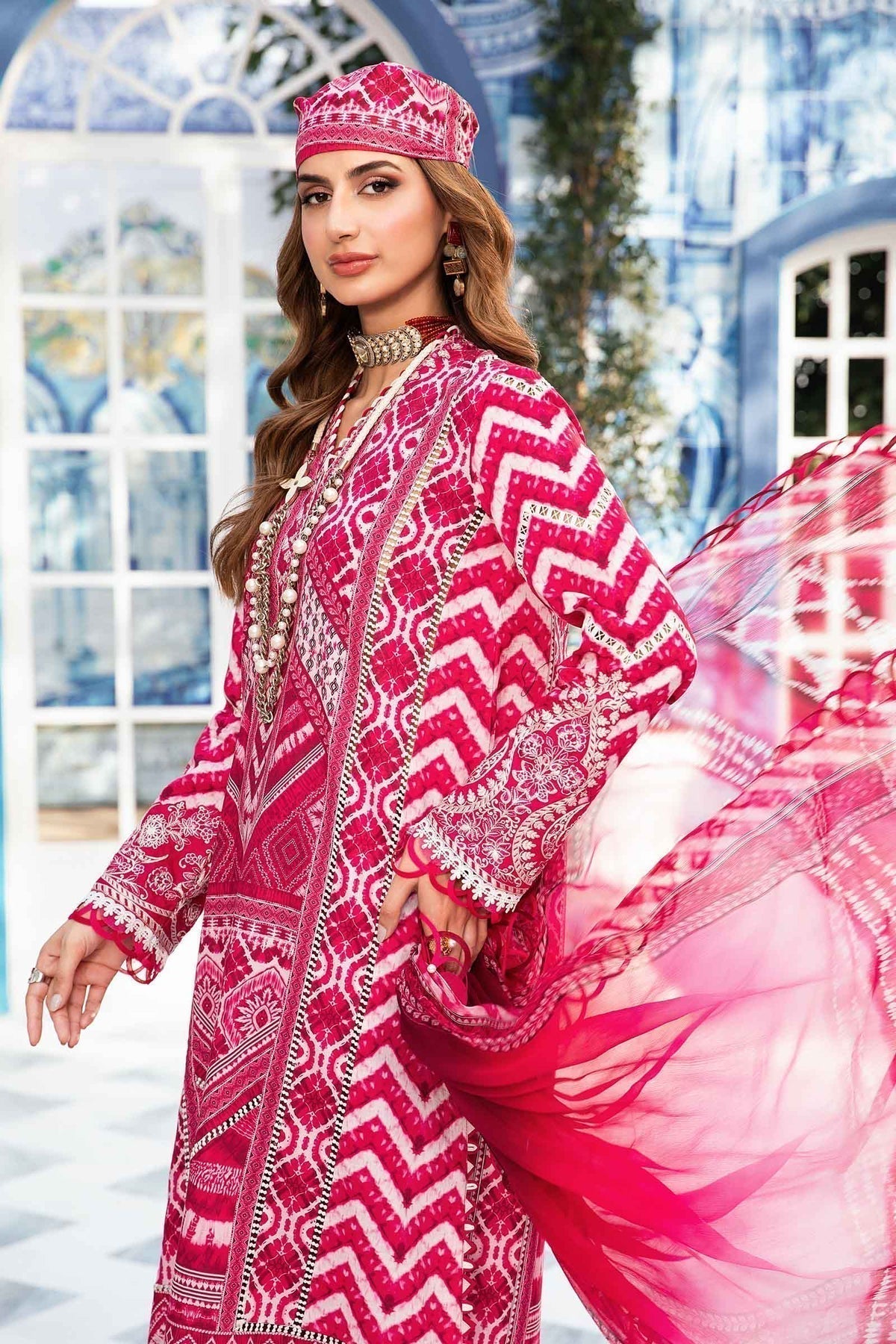 Maria.B | M Print Eid Edit | MPT-2208-A - House Of Anaya