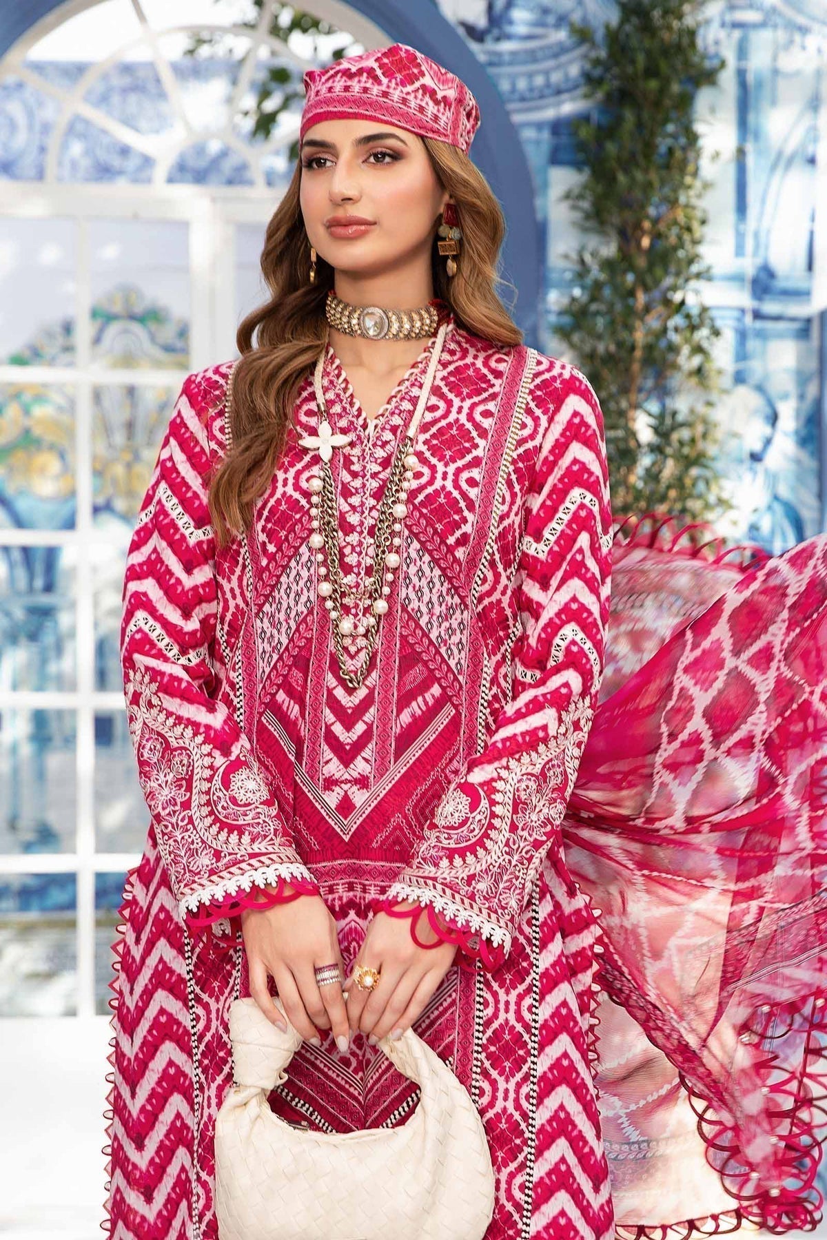 Maria.B | M Print Eid Edit | MPT-2208-A - House Of Anaya