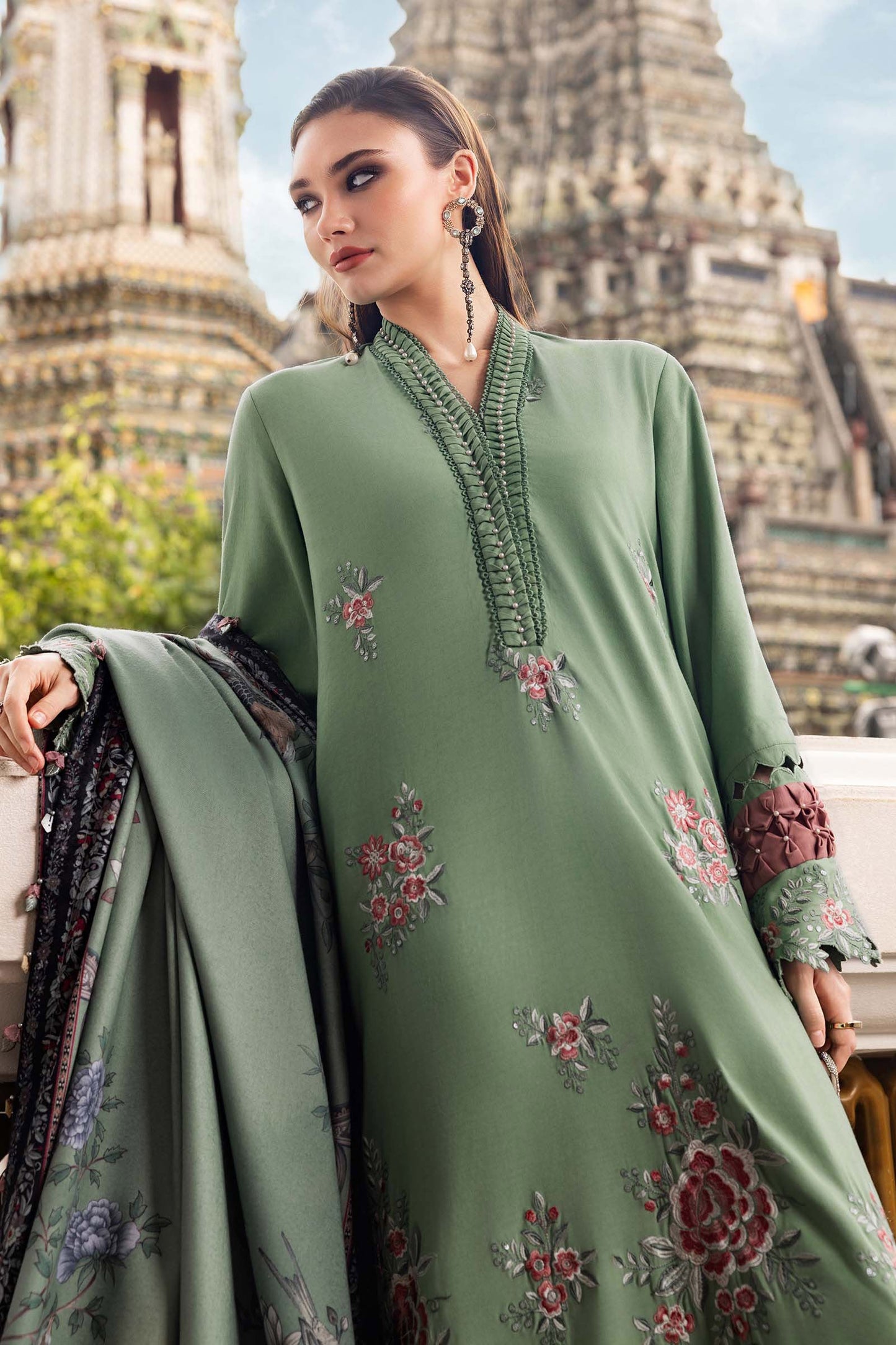 Maria B | M Prints Winter 25 | MPT-2808-A