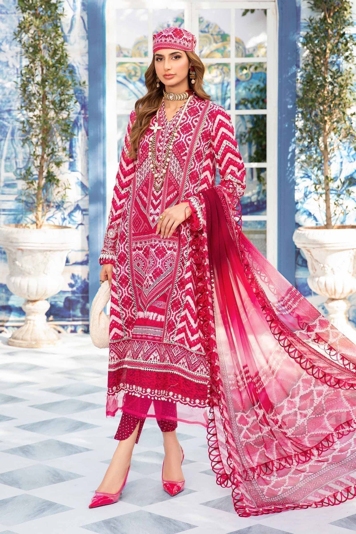 Maria.B | M Print Eid Edit | MPT-2208-A - House Of Anaya