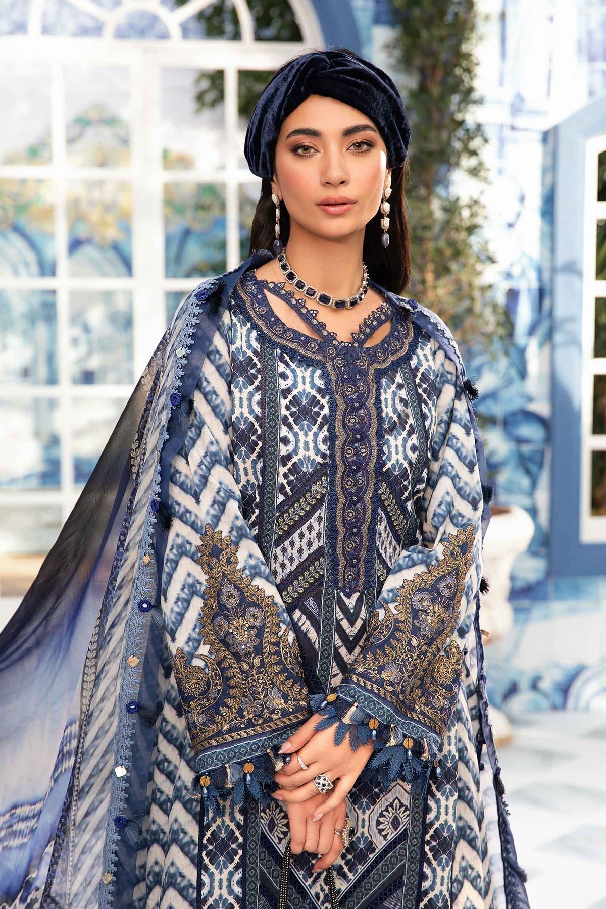Maria.B | M Print Eid Edit | MPT-2208-B - House Of Anaya
