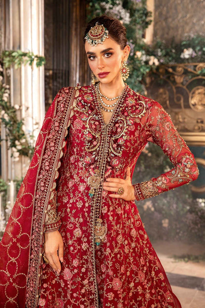 MARIA B__3 Piece Embroidered Organza Suit | BD-2908