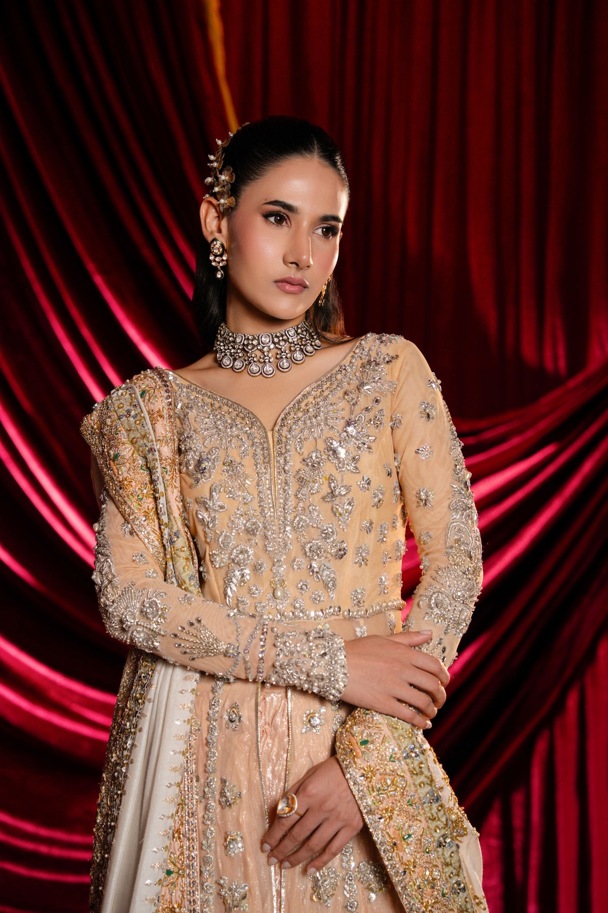 Sable V | Laal Bagh Bridal Luxury Formals | SLB-1375