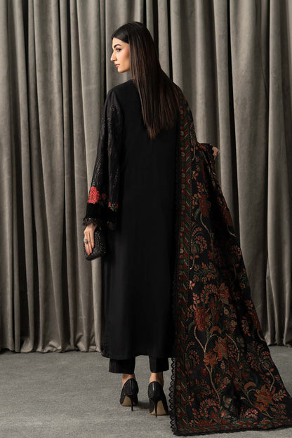 Maria B | Winter Luxe Pret 25 | WLS-1309-Black