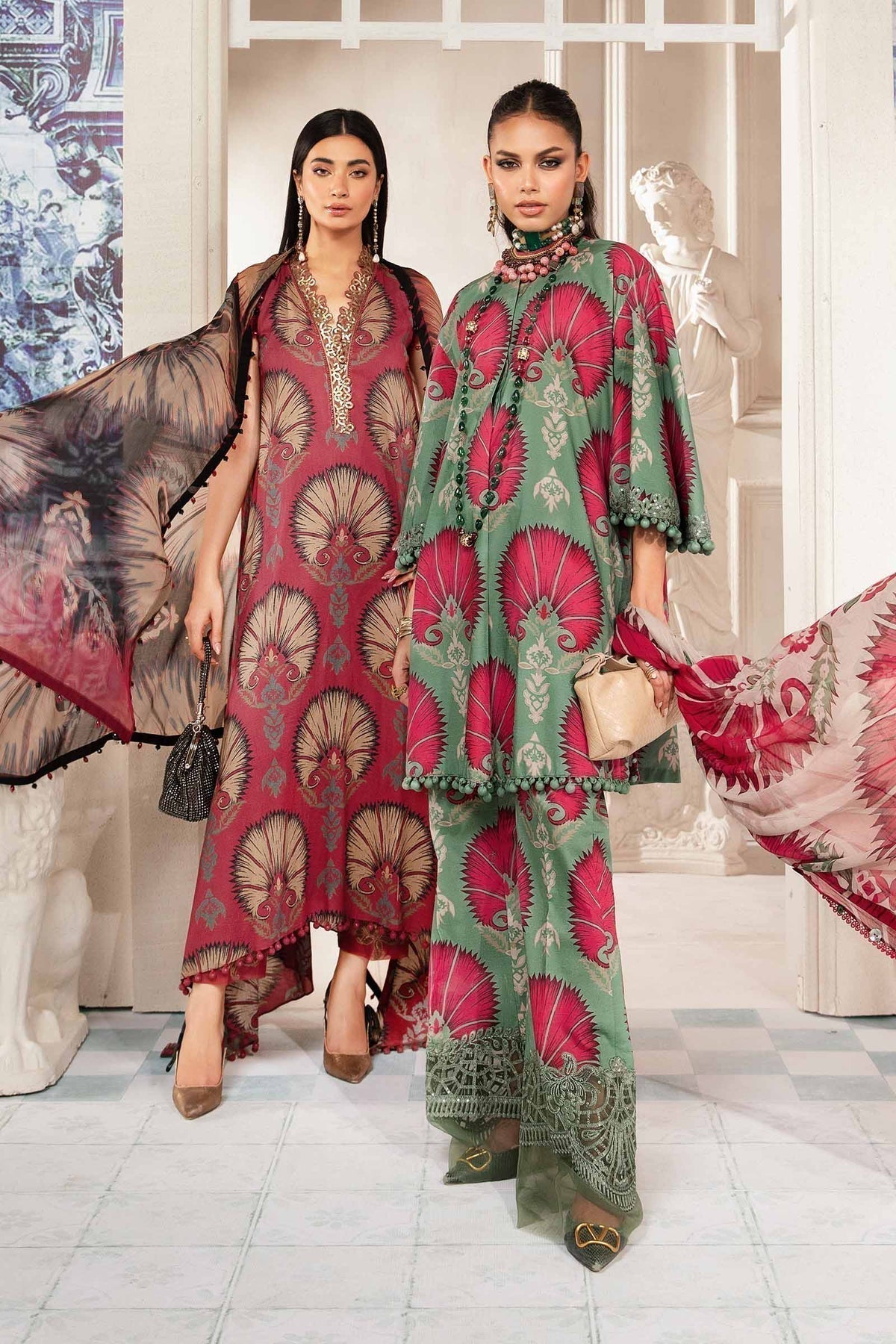 Maria.B | M Print Eid Edit | MPT-2209-B - House Of Anaya