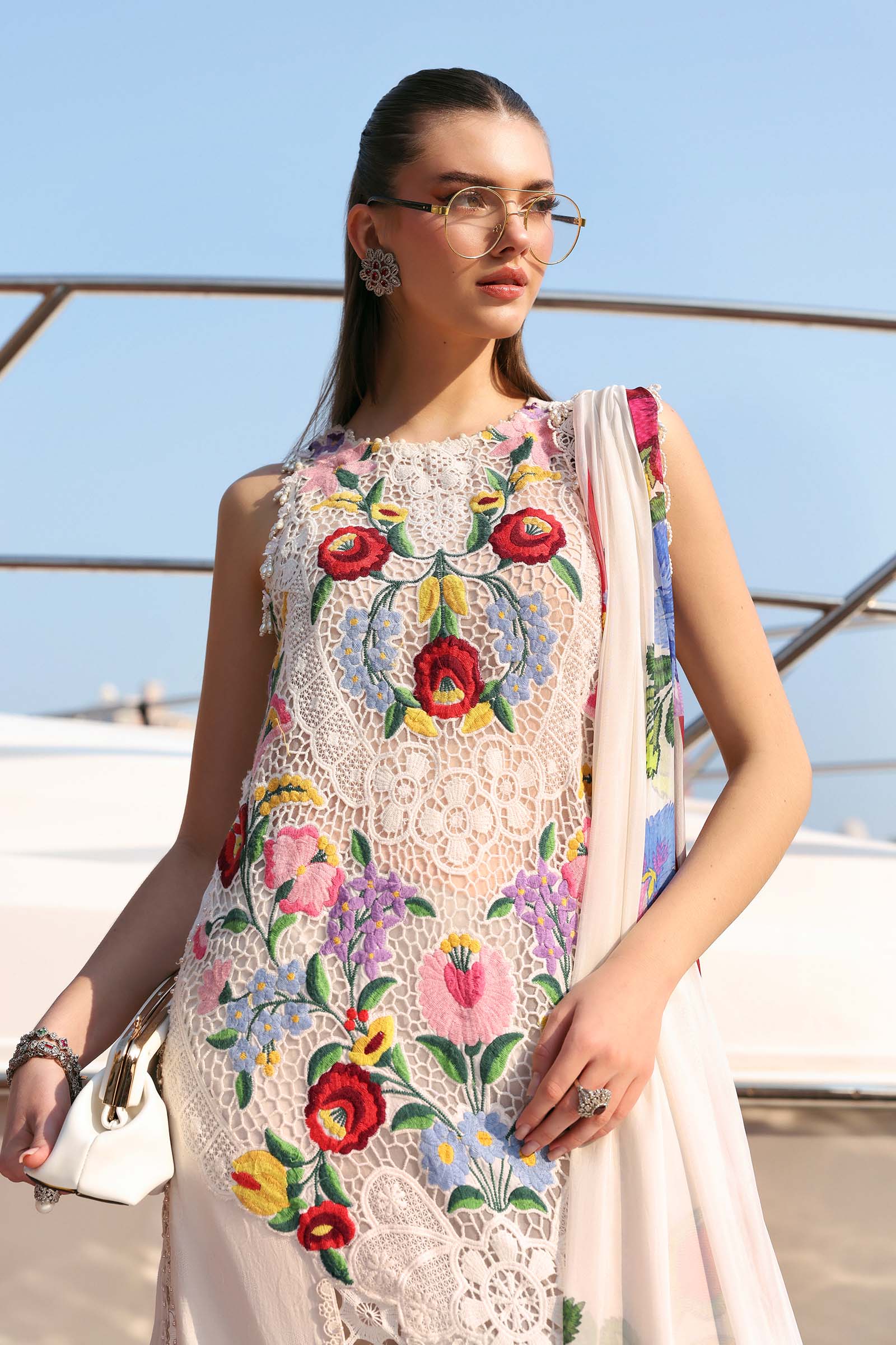 Maria B | Edit Lawn’26 | 3 Piece Unstitched Embroidered Jacquard Lawn Suit