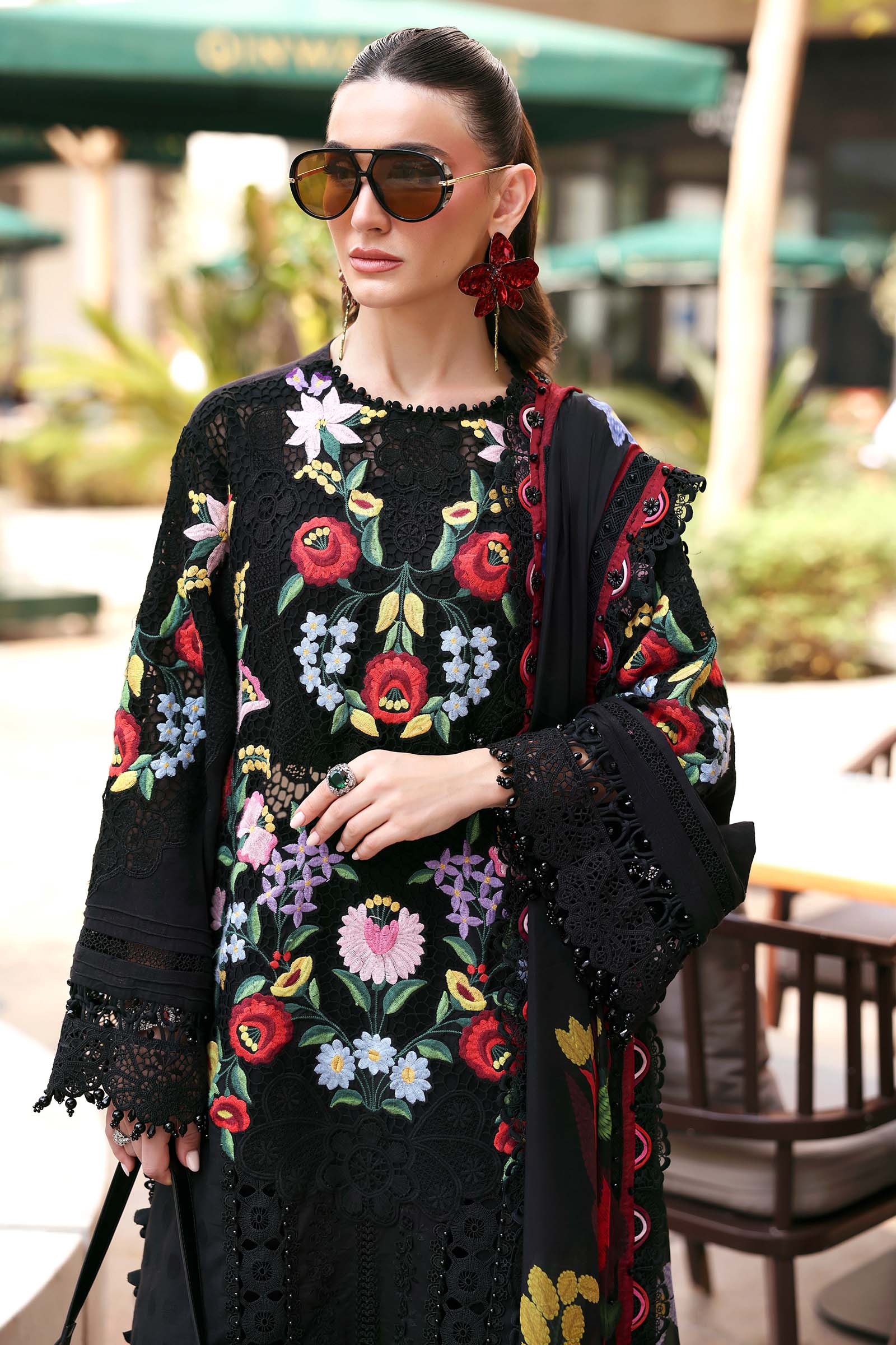 Maria B | Edit Lawn’26 | 3 Piece Unstitched Embroidered Jacquard Lawn Suit