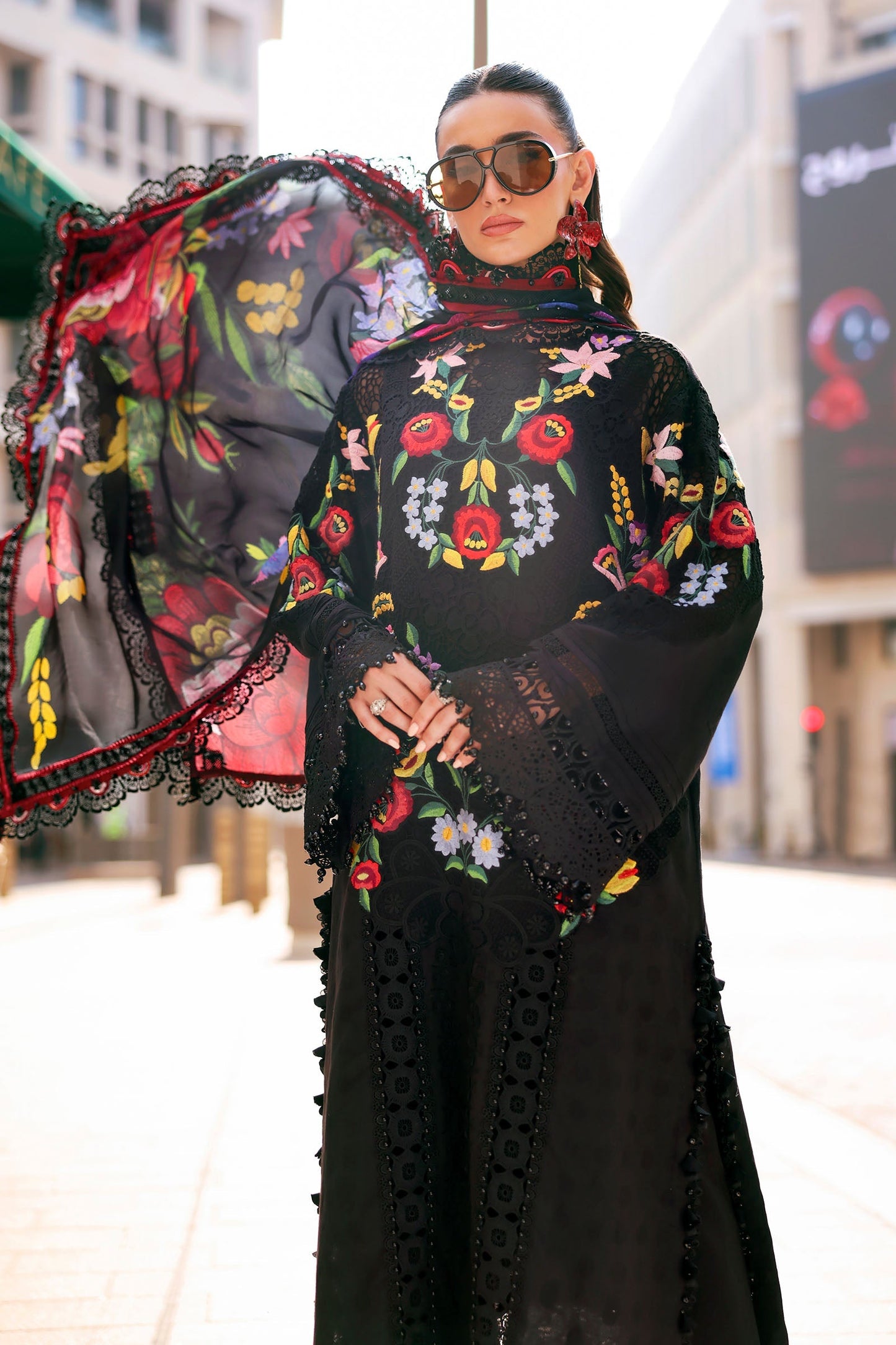 Maria B | Edit Lawn’26 | 3 Piece Unstitched Embroidered Jacquard Lawn Suit