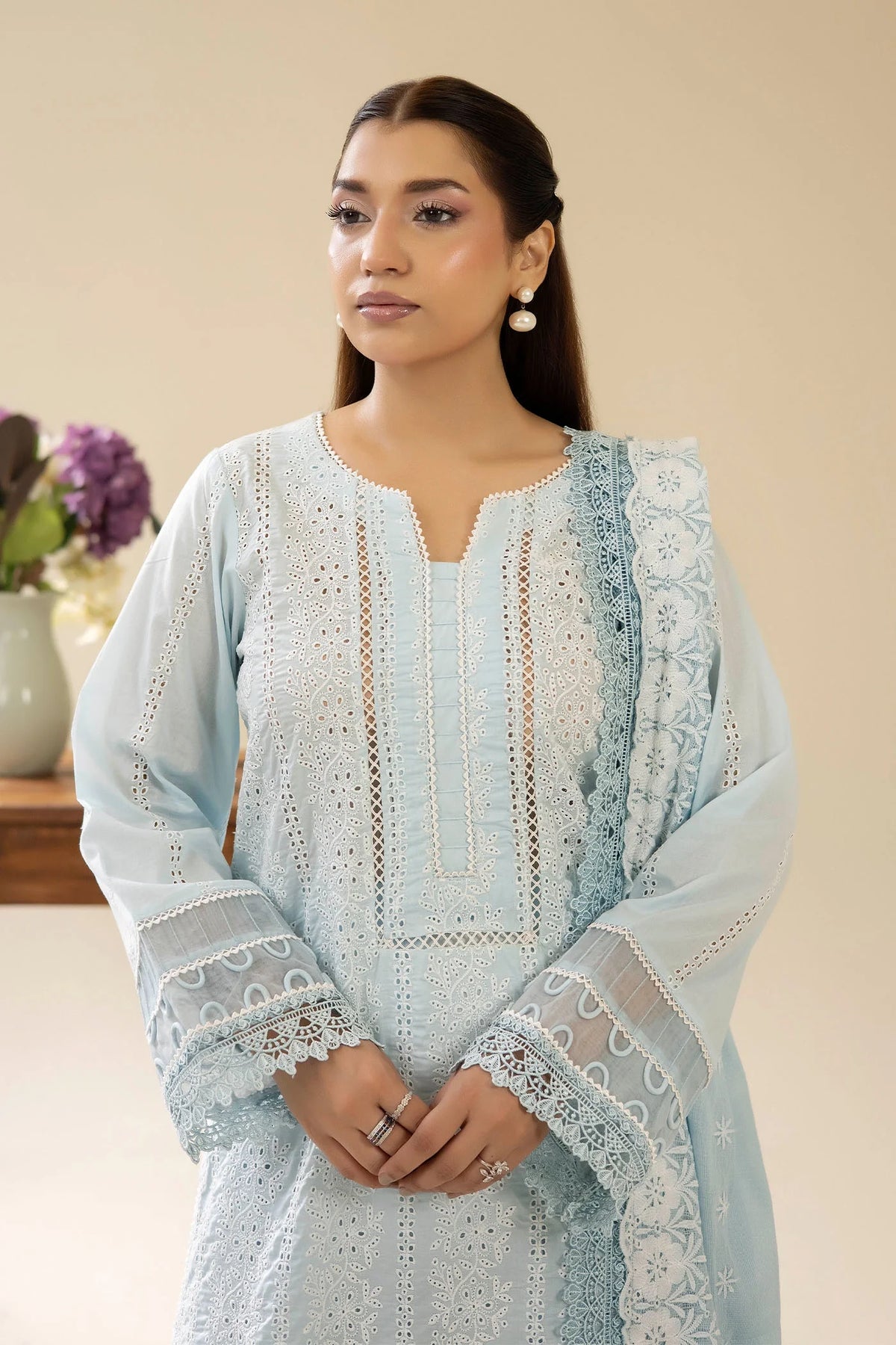 Adans Libas | Chikankari Lawn | CHIKANKARI LAWN-11 - 1