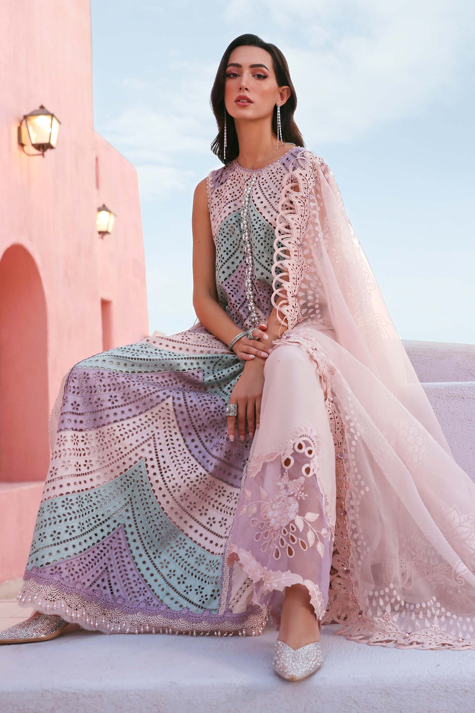 Maria B | Edit Lawn’26 | 3 Piece Unstitched Embroidered Lawn Suit