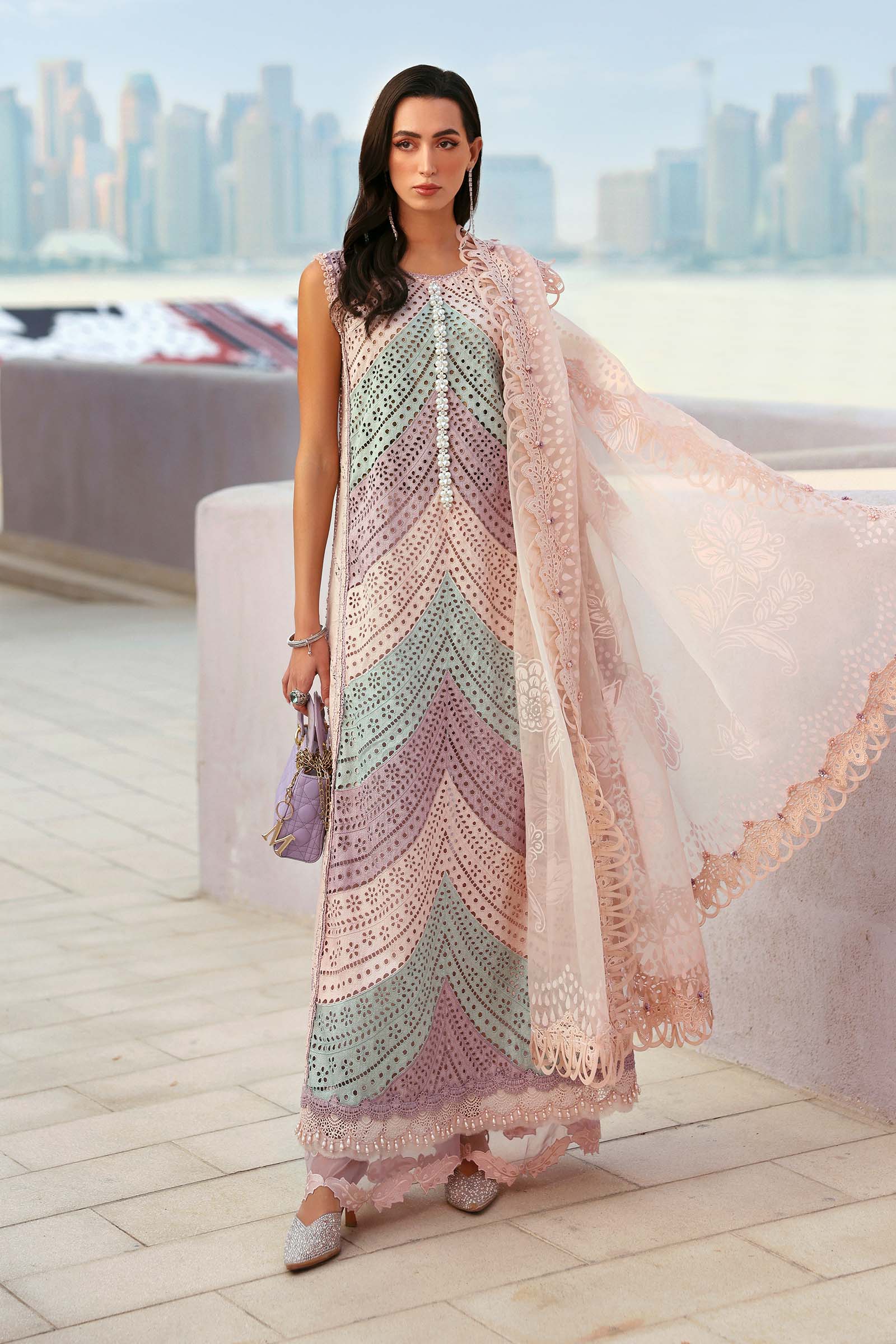 Maria B | Edit Lawn’26 | 3 Piece Unstitched Embroidered Lawn Suit