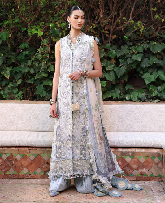 Republic Womenswear | Reine Luxury Lawn 26 | Iris
