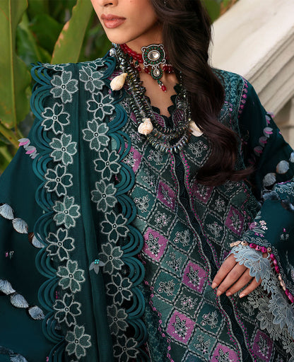 Republic Womenswear | Kalani Eid Luxury Lawn 25 | D1-B - Zehra