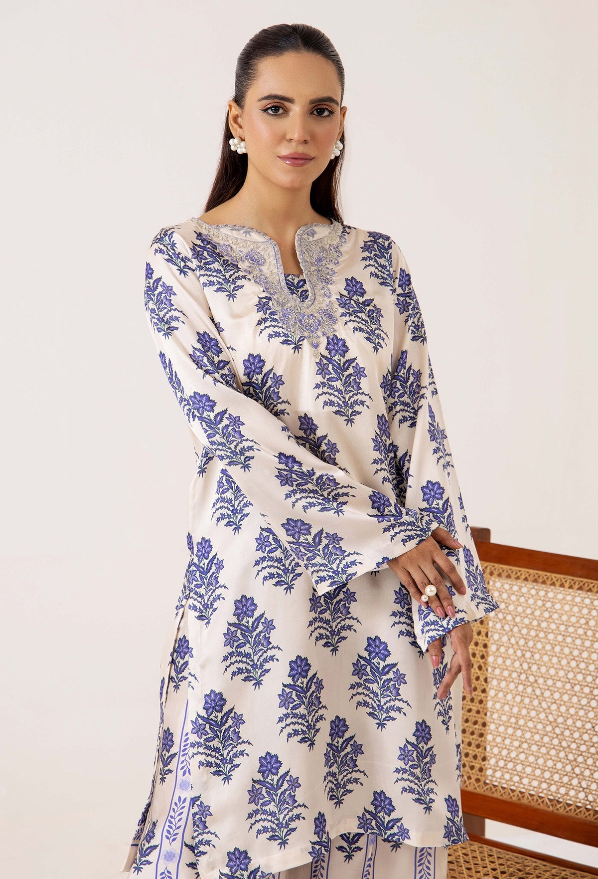 Adans Libas | EMB Silk | 2-PC EMB SILK 7630 - 1