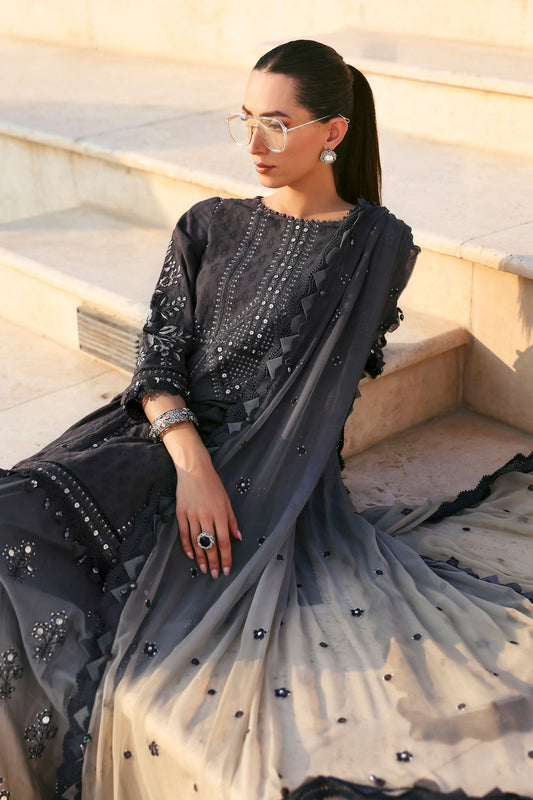 Maria B | Edit Lawn’26 | 3 Piece Unstitched Embroidered Jacquard Lawn Suit