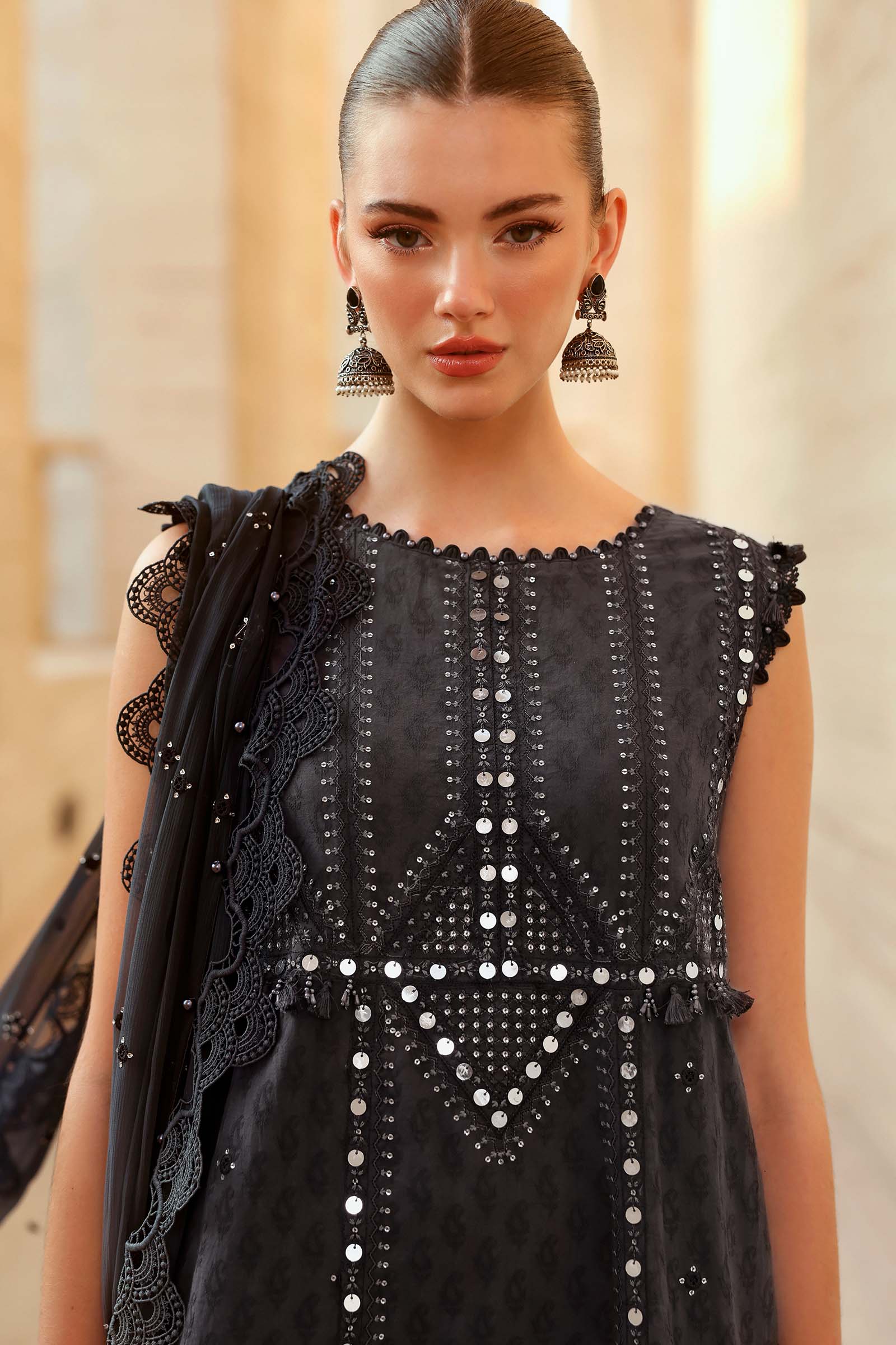 Maria B | Edit Lawn’26 | 3 Piece Unstitched Embroidered Jacquard Lawn Suit