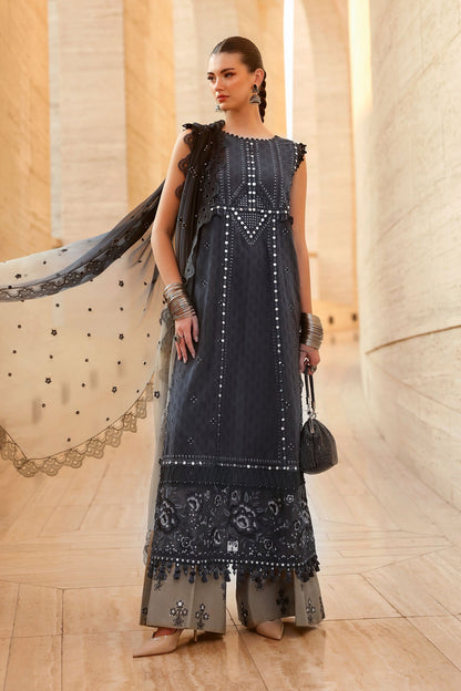 Maria B | Edit Lawn’26 | 3 Piece Unstitched Embroidered Jacquard Lawn Suit