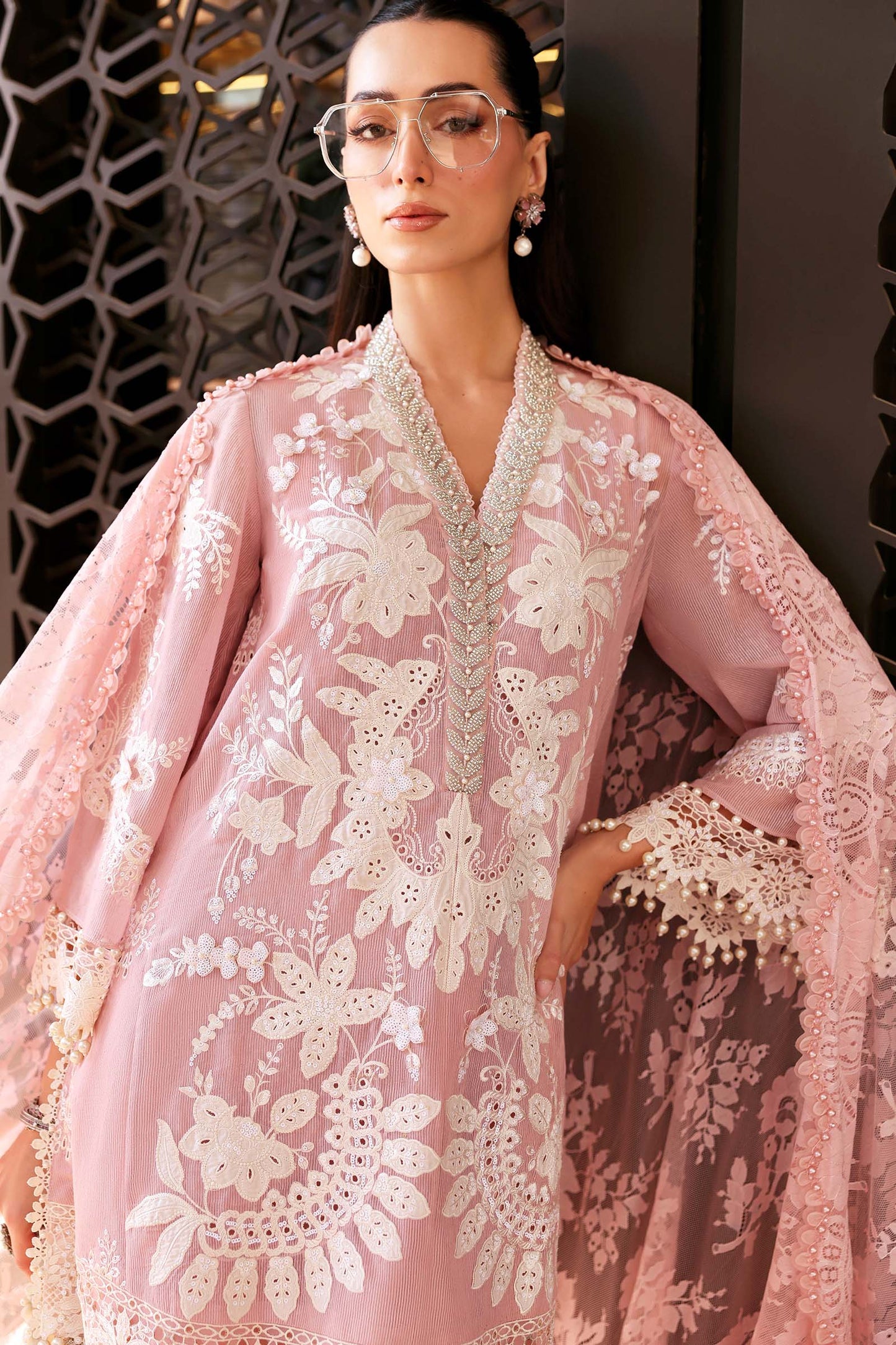 Maria B | Edit Lawn’26 | 3 Piece Unstitched Embroidered Lawn Karandi Suit