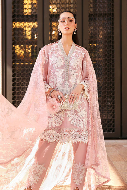 Maria B | Edit Lawn’26 | 3 Piece Unstitched Embroidered Lawn Karandi Suit