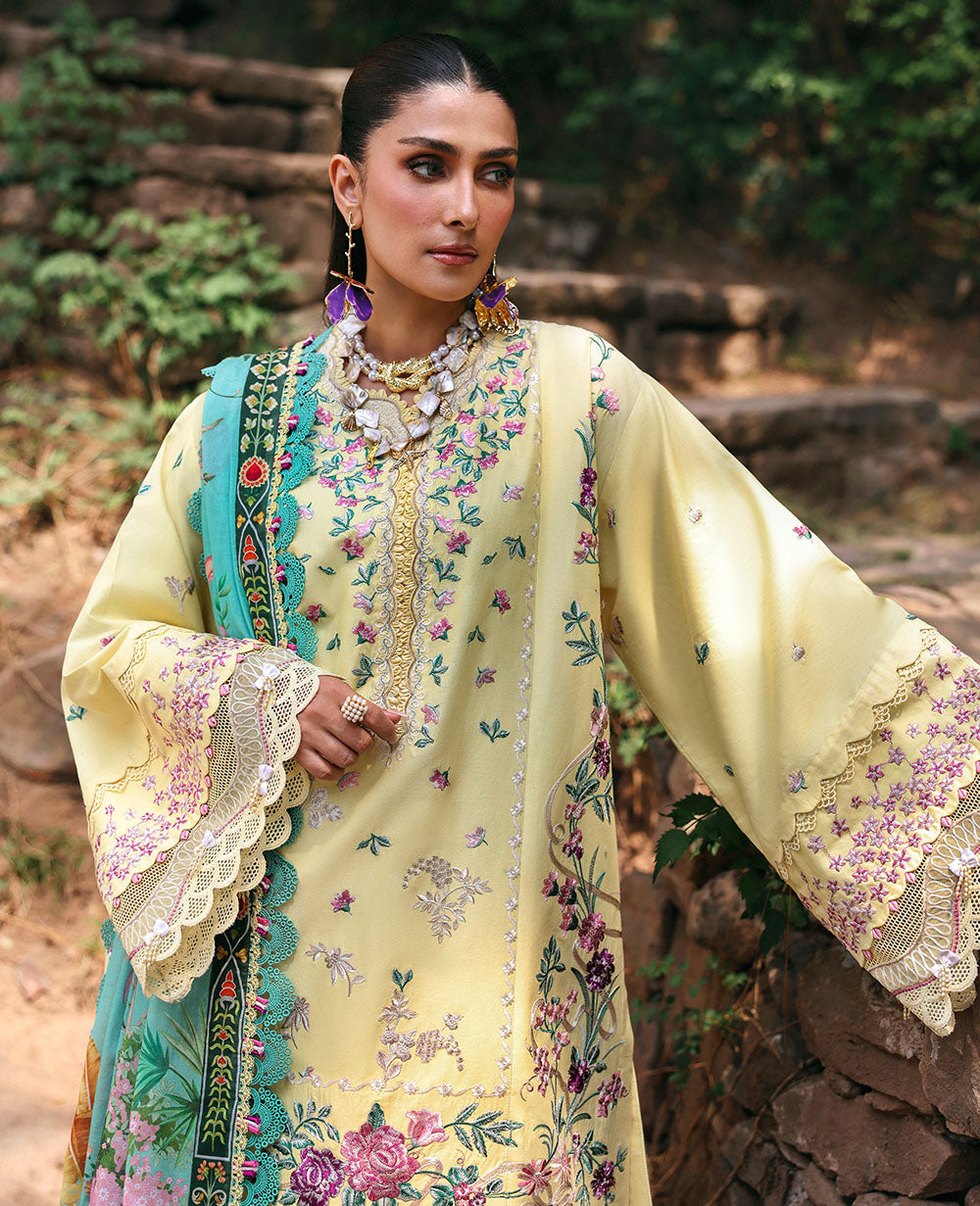 Republic Womenswear | Talia Luxury Lawn 25 | D3-A - Lina