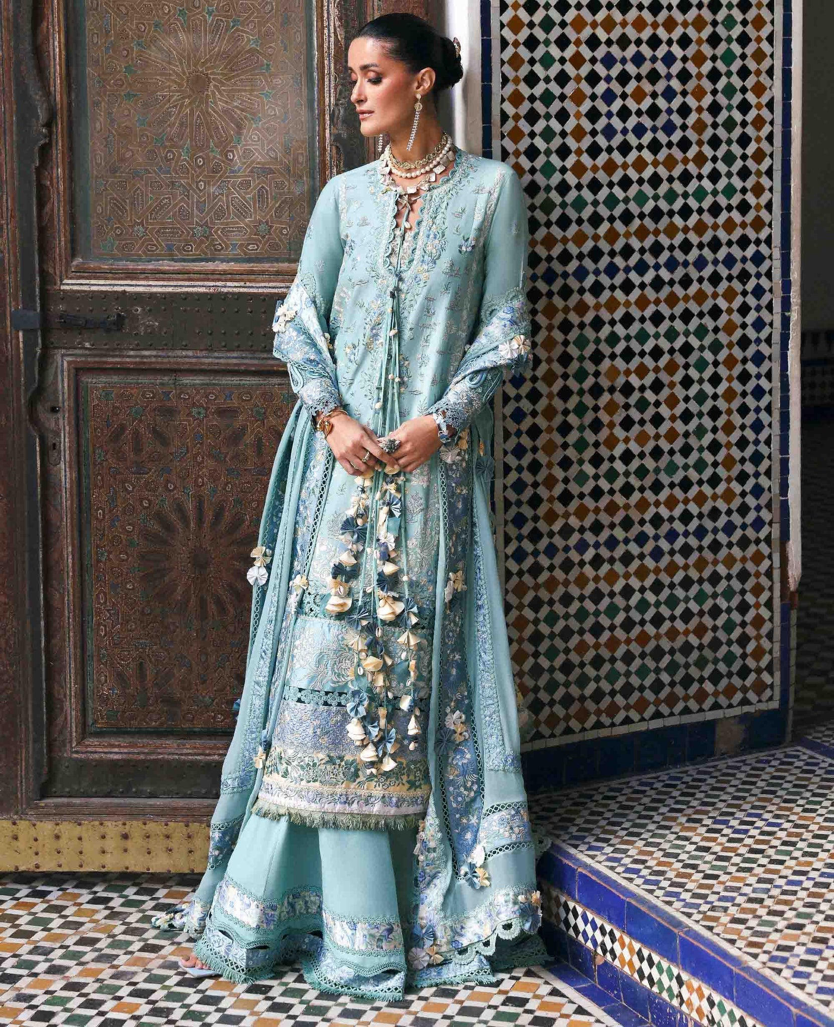 Republic Womenswear | Reine Luxury Lawn 26 | Lilas