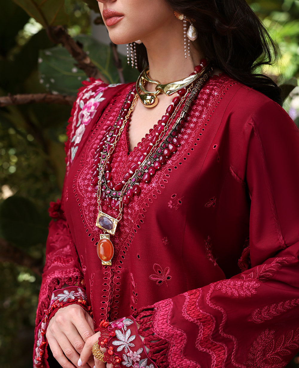 Republic Womenswear | Kalani Eid Luxury Lawn 25 | D4-A - Rhea