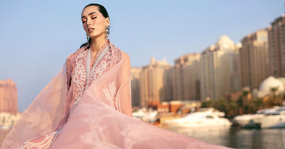 Maria B | Edit Lawn’26 | 3 Piece Unstitched Embroidered Organza Suit