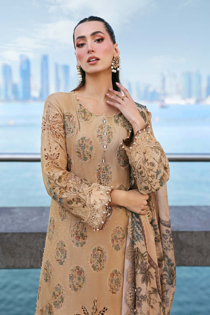 Maria B | Edit Lawn’26 | 3 Piece Unstitched Embroidered Jacquard Lawn Suit