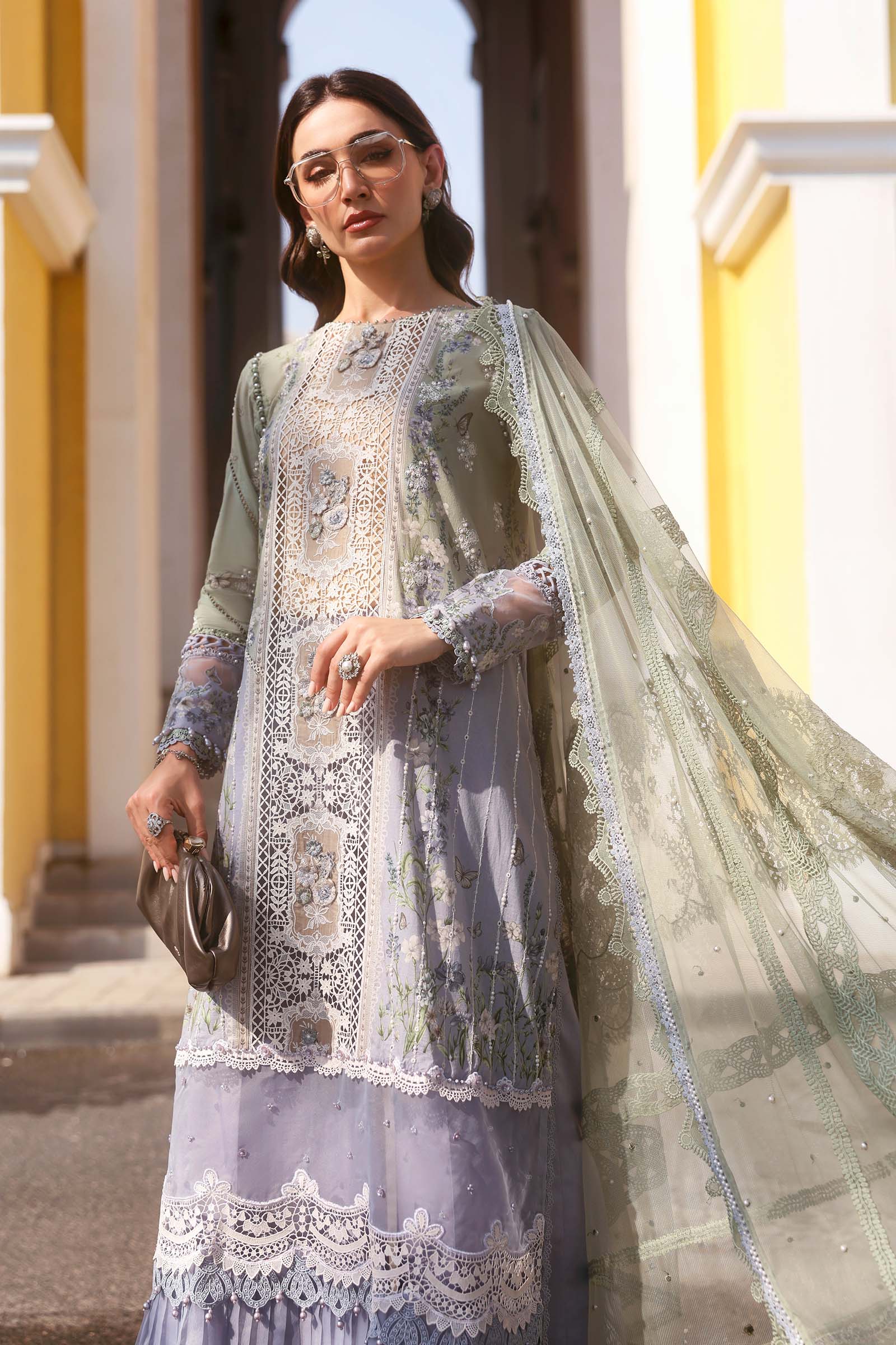 Maria B | Edit Lawn’26 | 3 Piece Unstitched Embroidered Lawn Suit
