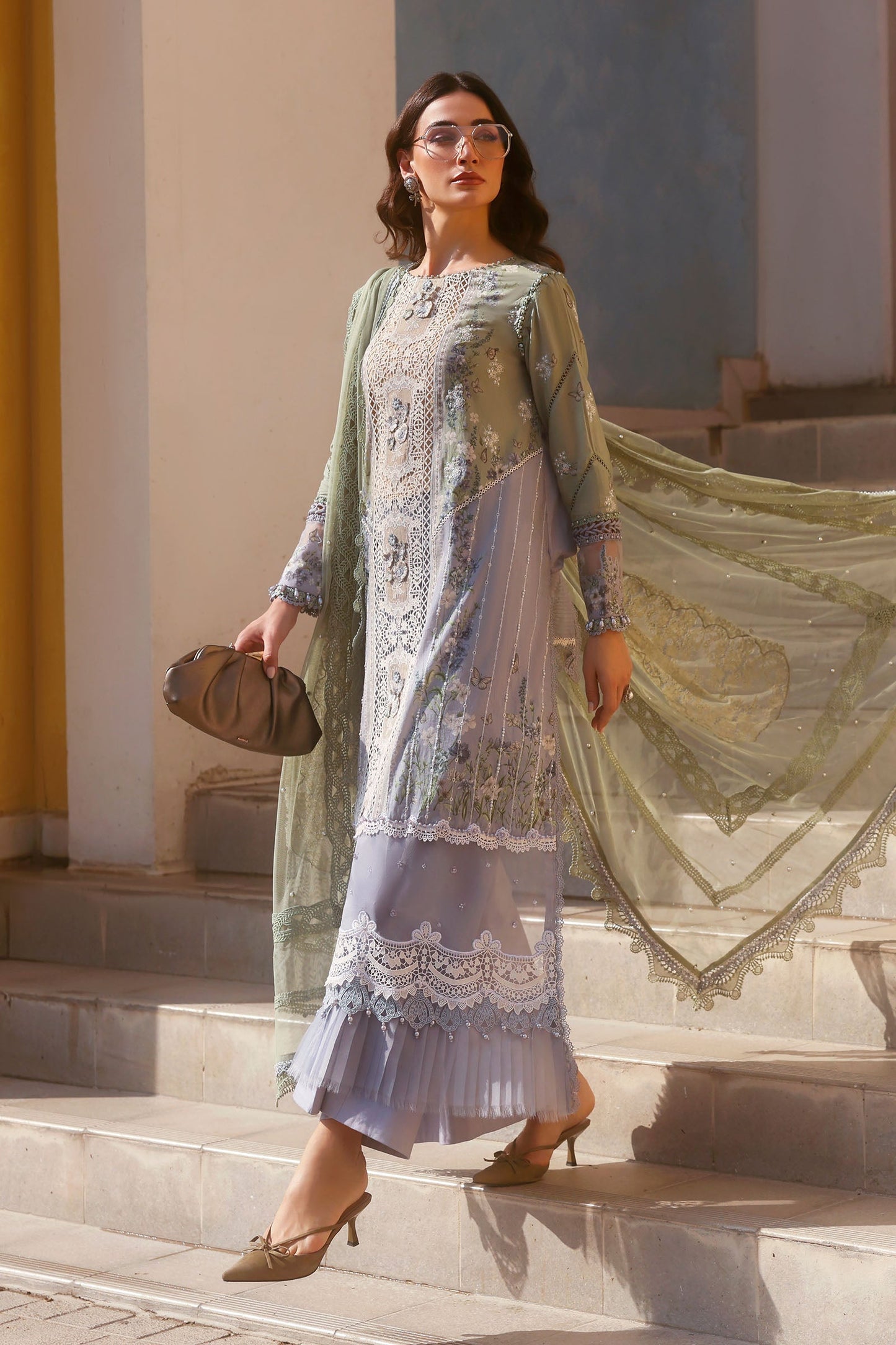 Maria B | Edit Lawn’26 | 3 Piece Unstitched Embroidered Lawn Suit