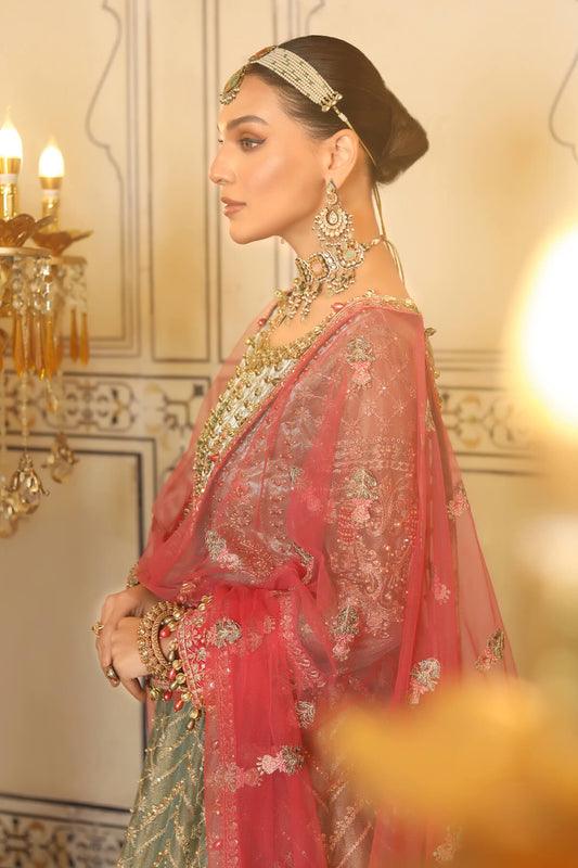 Raeesa Premium | Nooraniyat | D5-Mint Green