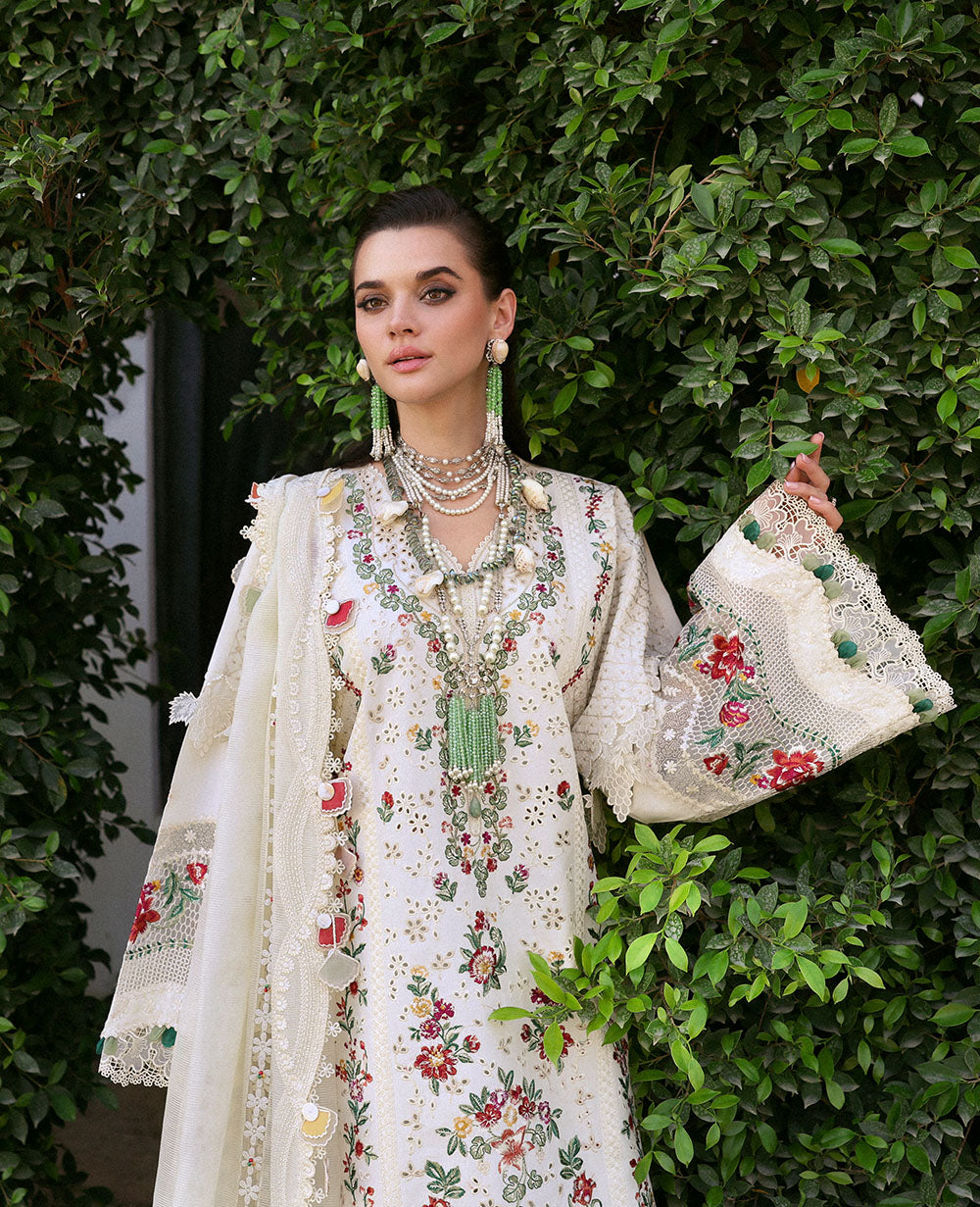 Republic Womenswear | Kalani Eid Luxury Lawn 25 | D7-A - Mira