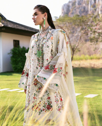 Republic Womenswear | Kalani Eid Luxury Lawn 25 | D7-A - Mira