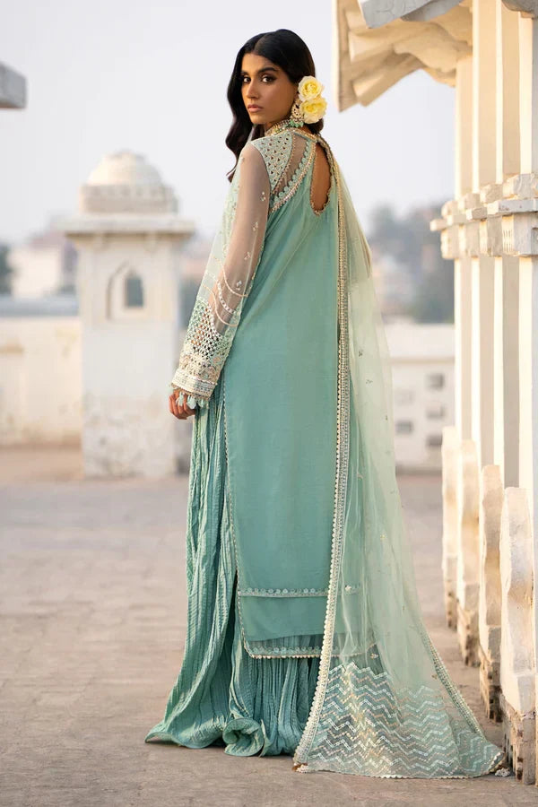 Ittehad | Dilruba Wedding Formals | ESDR76-SUT-GRN - House Of Anaya