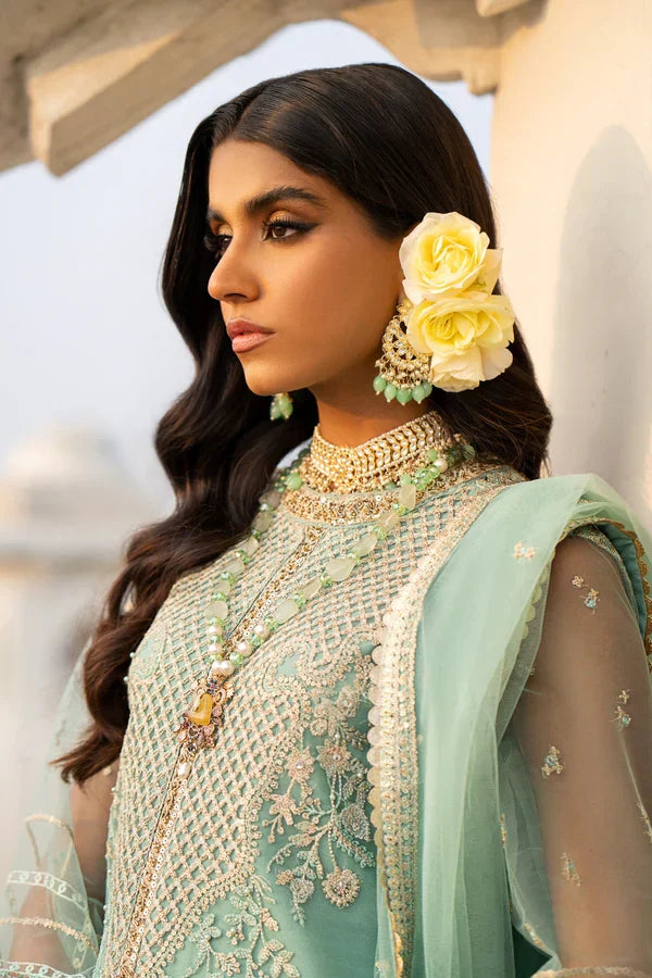 Ittehad | Dilruba Wedding Formals | ESDR76-SUT-GRN - House Of Anaya