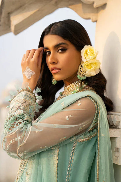 Ittehad | Dilruba Wedding Formals | ESDR76-SUT-GRN - House Of Anaya