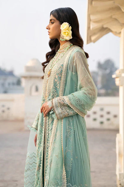 Ittehad | Dilruba Wedding Formals | ESDR76-SUT-GRN - House Of Anaya