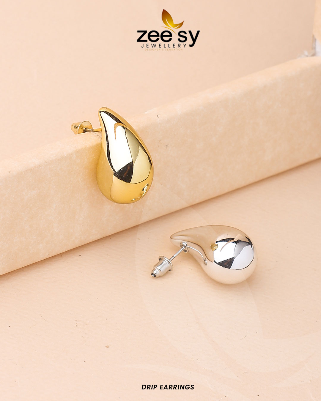 Drip Earrings - Libasekhas