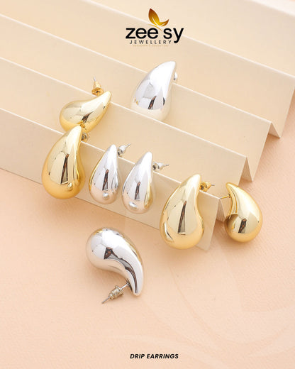 Drip Earrings - Libasekhas