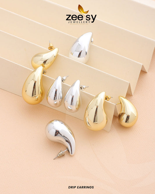 Drip Earrings - Libasekhas