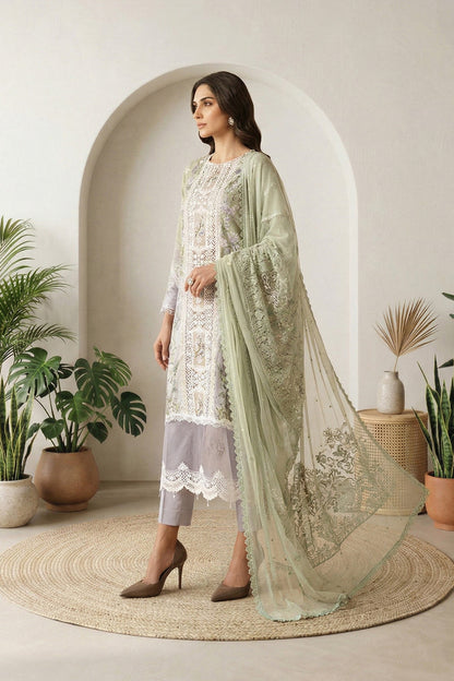 Maria B | Eid Collection 26 | 3 Piece Embroidered Lawn Suit