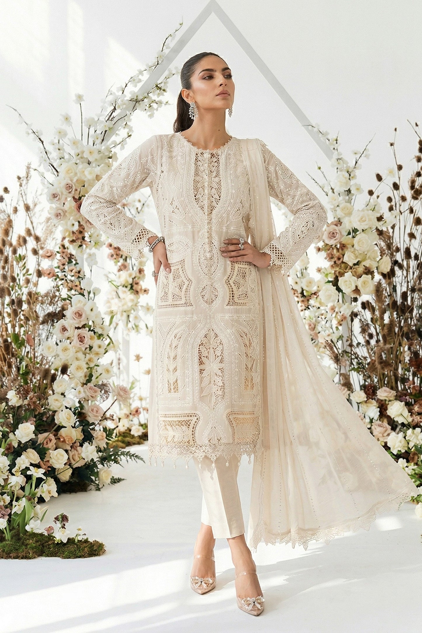 Maria B | Eid Collection 26 | 3 Piece Embroidered Lawn Suit