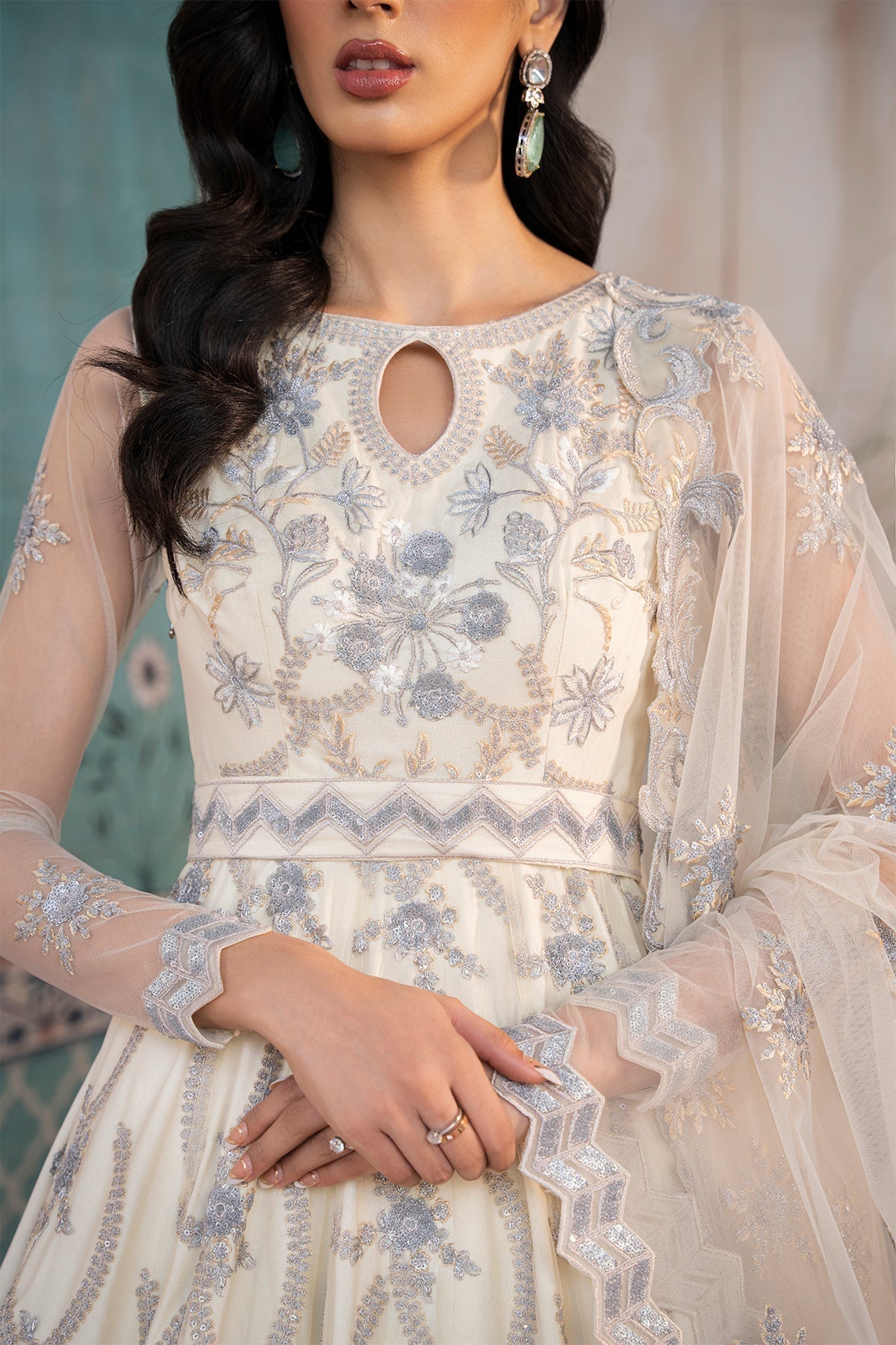 Inara | Aurelia Wedding Collection | Aqua - House Of Anaya