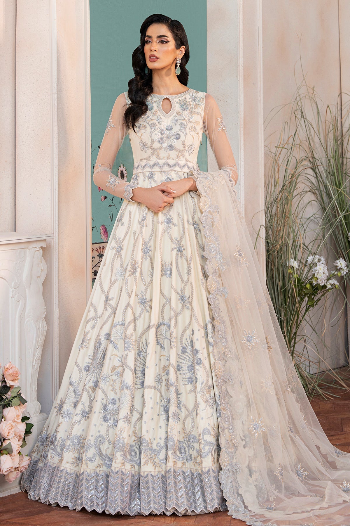 Inara | Aurelia Wedding Collection | Aqua - House Of Anaya