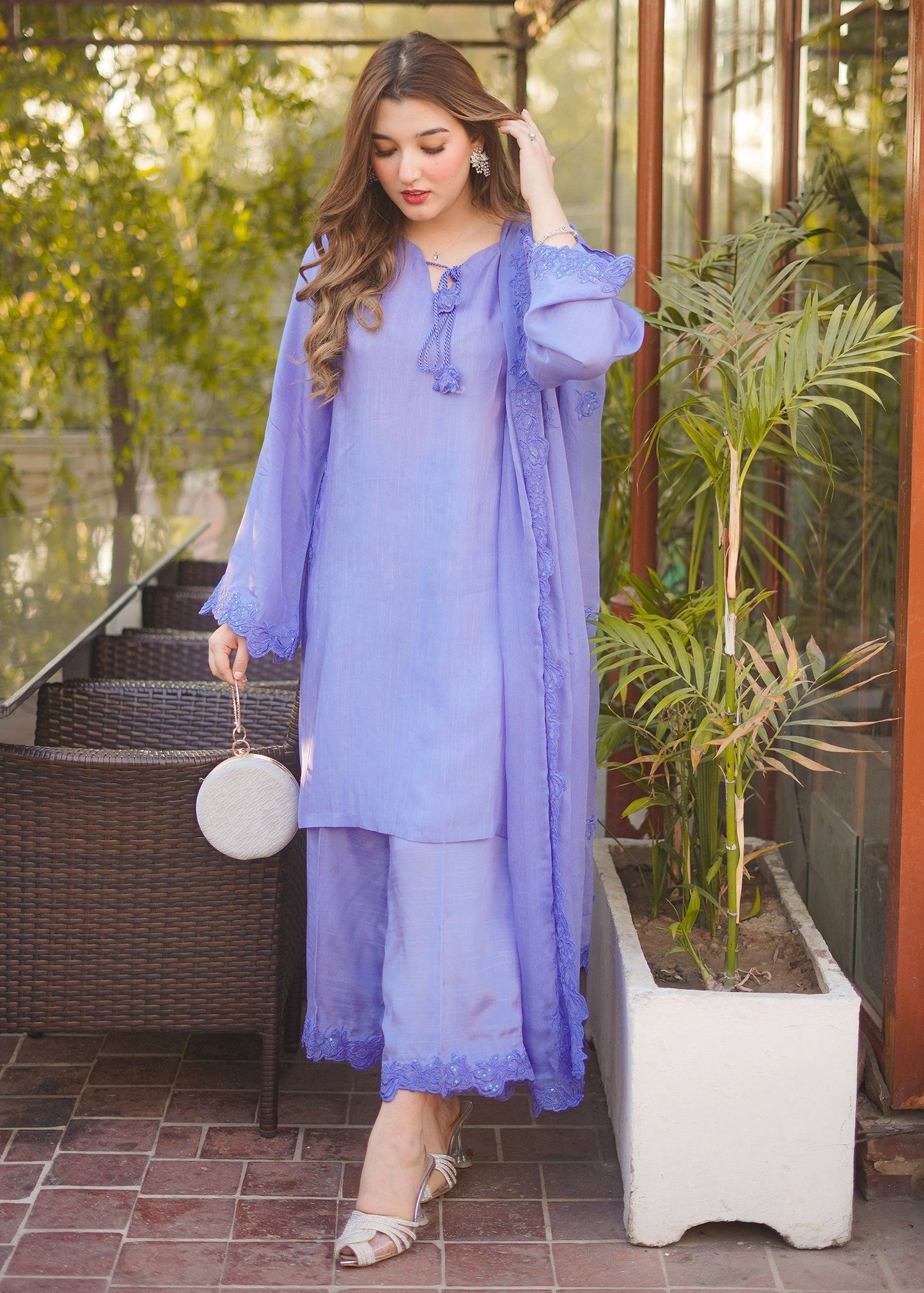 Fozia Khalid | Silk Spire | LAGOON - House Of Anaya