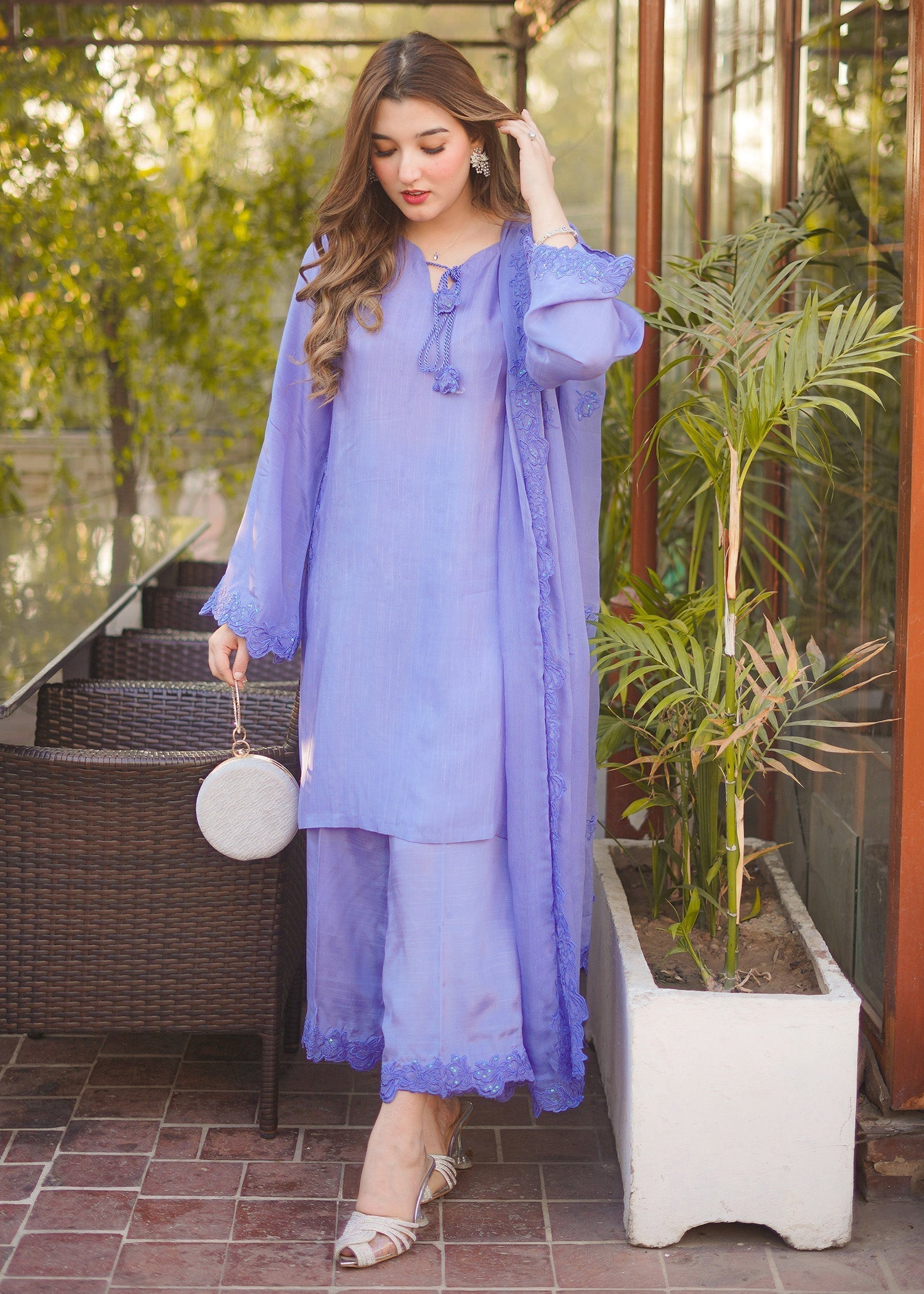 Fozia Khalid | Silk Spire | LAGOON - House Of Anaya