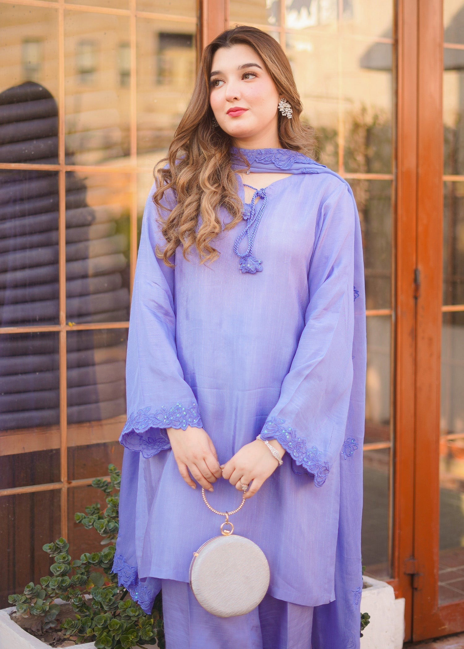 Fozia Khalid | Silk Spire | LAGOON - House Of Anaya